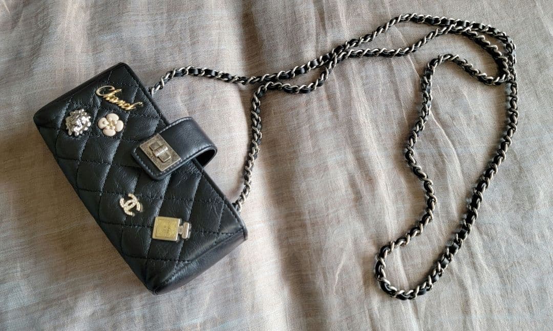 【みかん１個様】未使用 CHANEL マトラッセ ミニチェーンショルダーバッグ