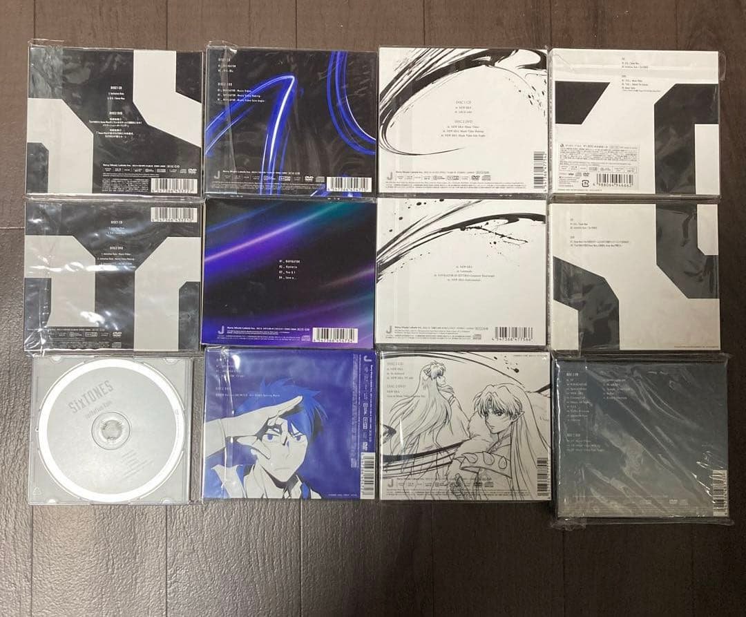 SixTONES、 ManのCD、クリアファイル、カード、本など18点