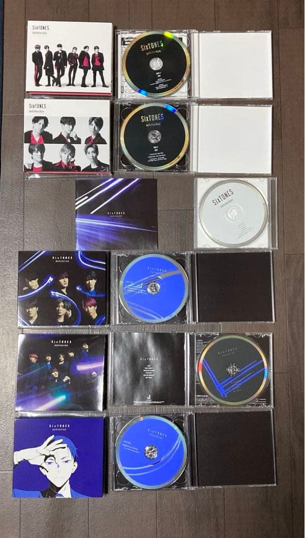 SixTONES、 ManのCD、クリアファイル、カード、本など18点
