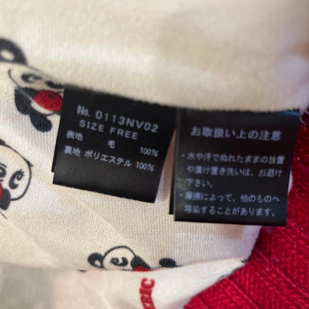 HYSTERIC GLAMOUR フーディ　カウチンベスト　アップルパンダ