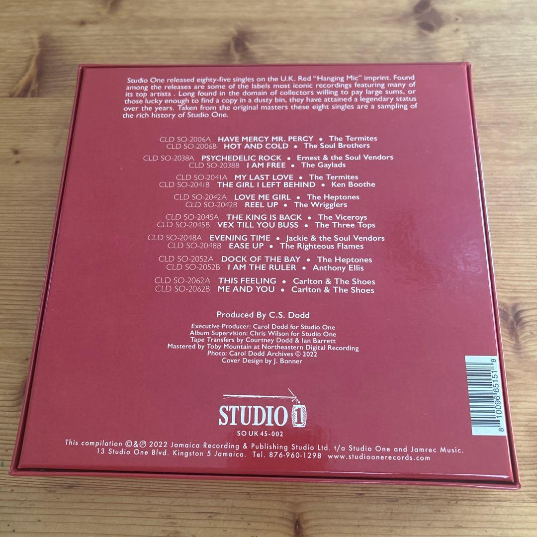 STUDIO ONE U.K. RED BOX SET レコードレコード