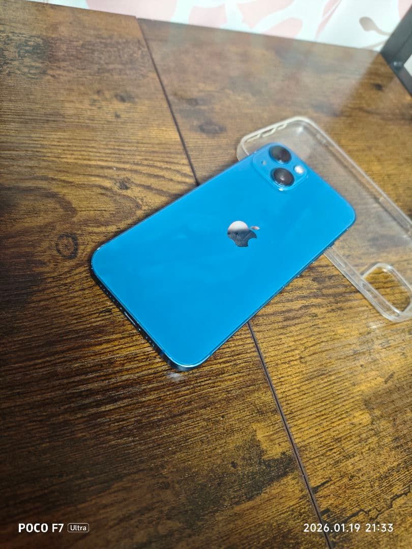 コメント大歓迎！SIMフリーiPhone13 128GB 液晶＆バッテリー新品！