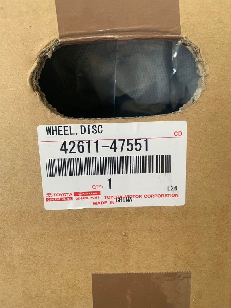 60プリウス MXWH60 19インチ 純正アルミホイール42611-47551