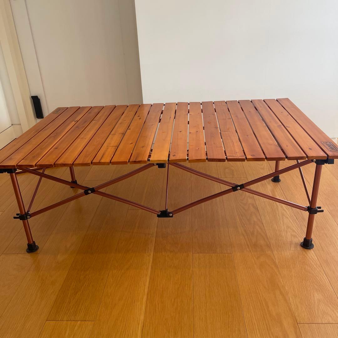 Coleman コールマン ナチュラルウッドロールテーブルクラシック 110