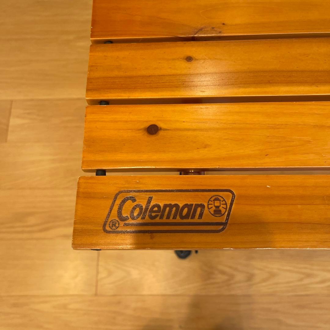 Coleman コールマン ナチュラルウッドロールテーブルクラシック 110