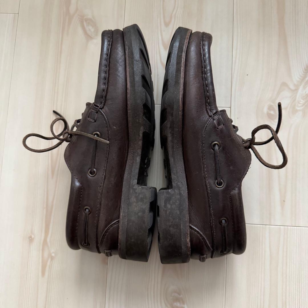 POP 90s old Paraboot モカシン デッキシューズ UK6