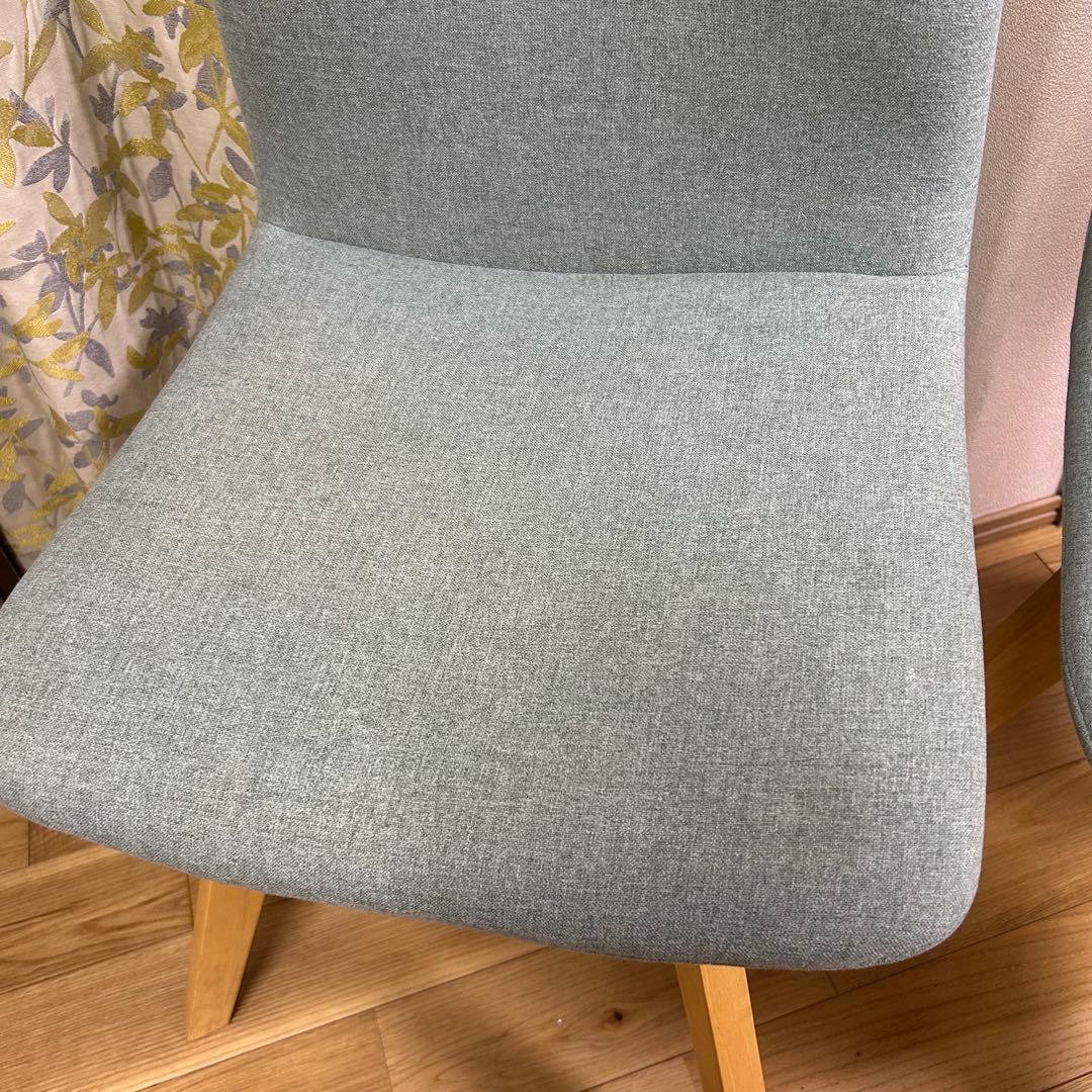 ダイニングチェア　回転椅子　ニトリ　サンデー　2個セット