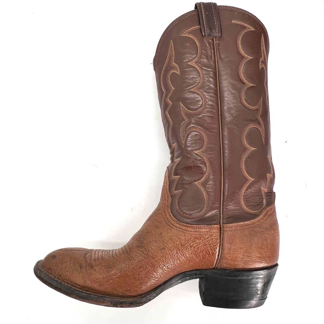 トニーラマ　ウエスタンブーツ　黒タグ　Tony Lama