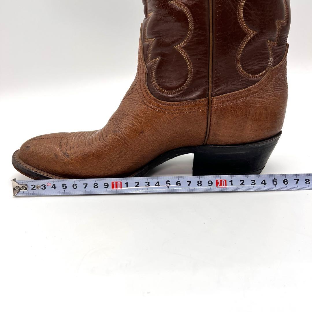 トニーラマ　ウエスタンブーツ　黒タグ　Tony Lama