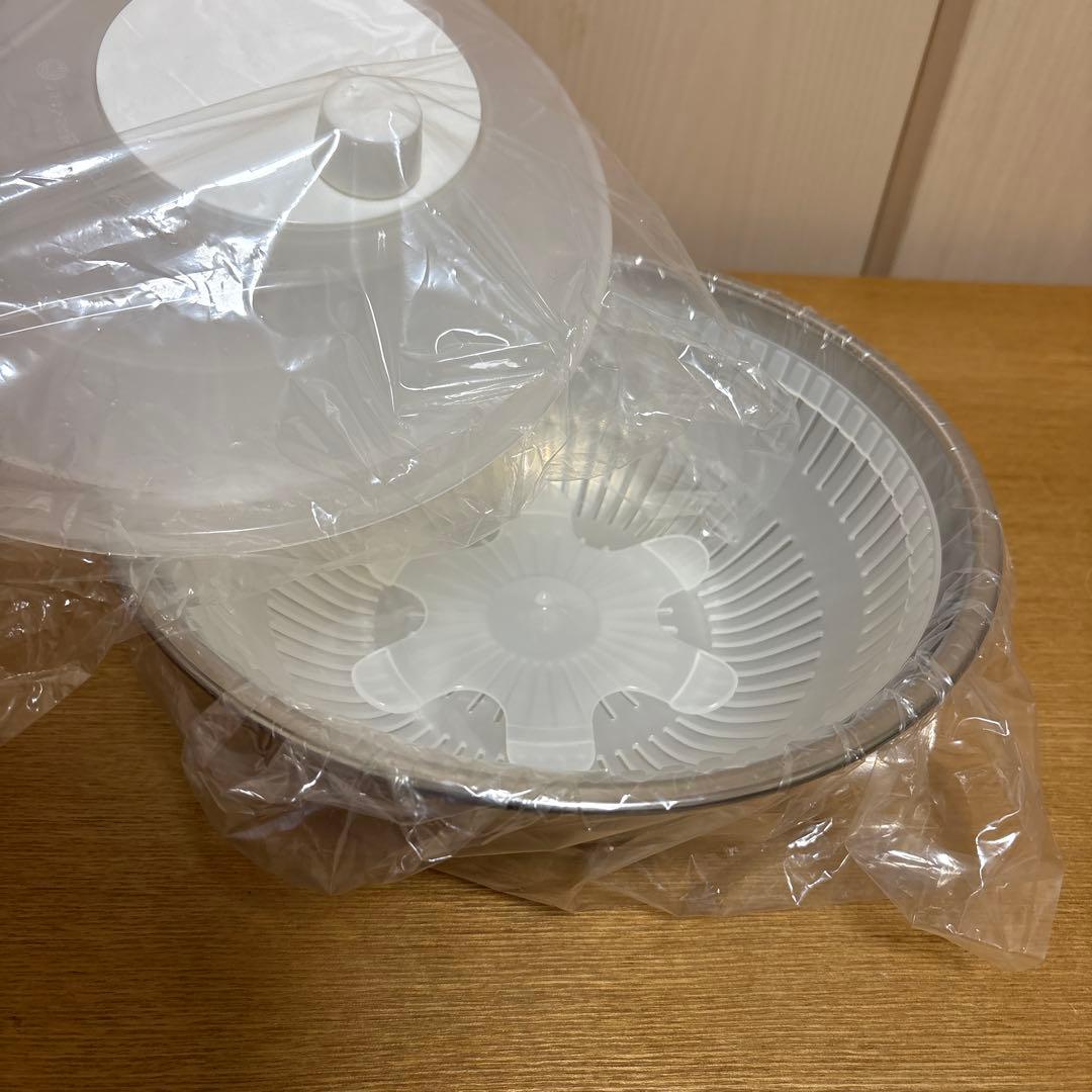 アサヒ軽金属　真空サラダボウル　真空フレッシュボックスS、M　ポンプ付き