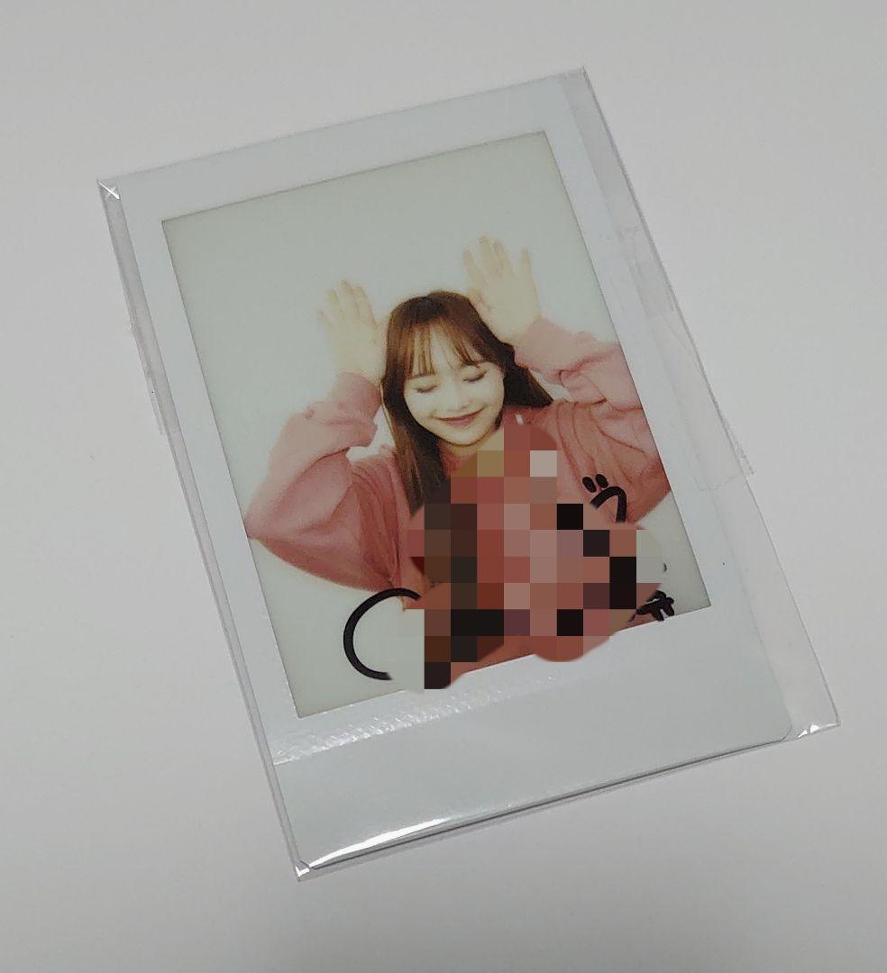LOONA　今月の少女　チュウ　サイン入りポラロイド