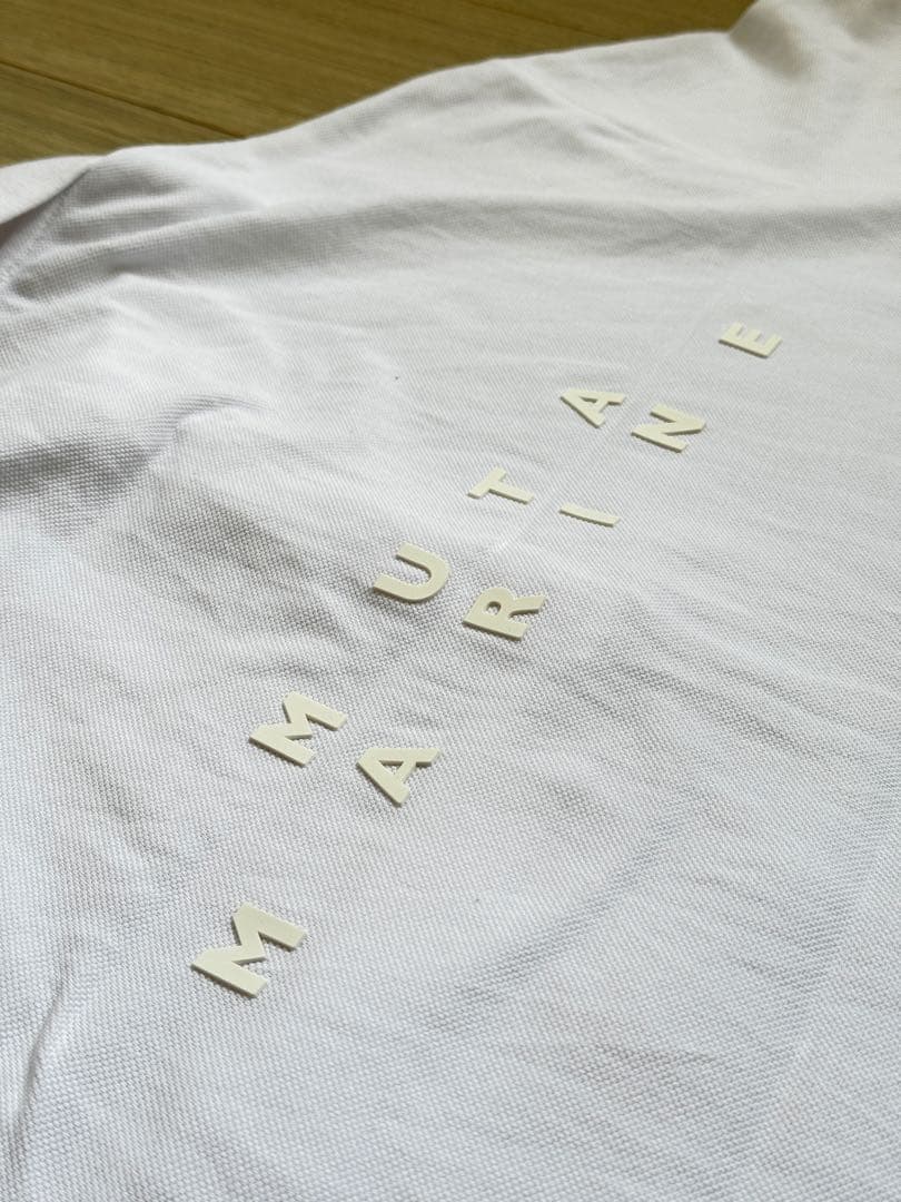 MUTA MARINE GOLF カノコ ヘムリブ ポロシャツ 美品