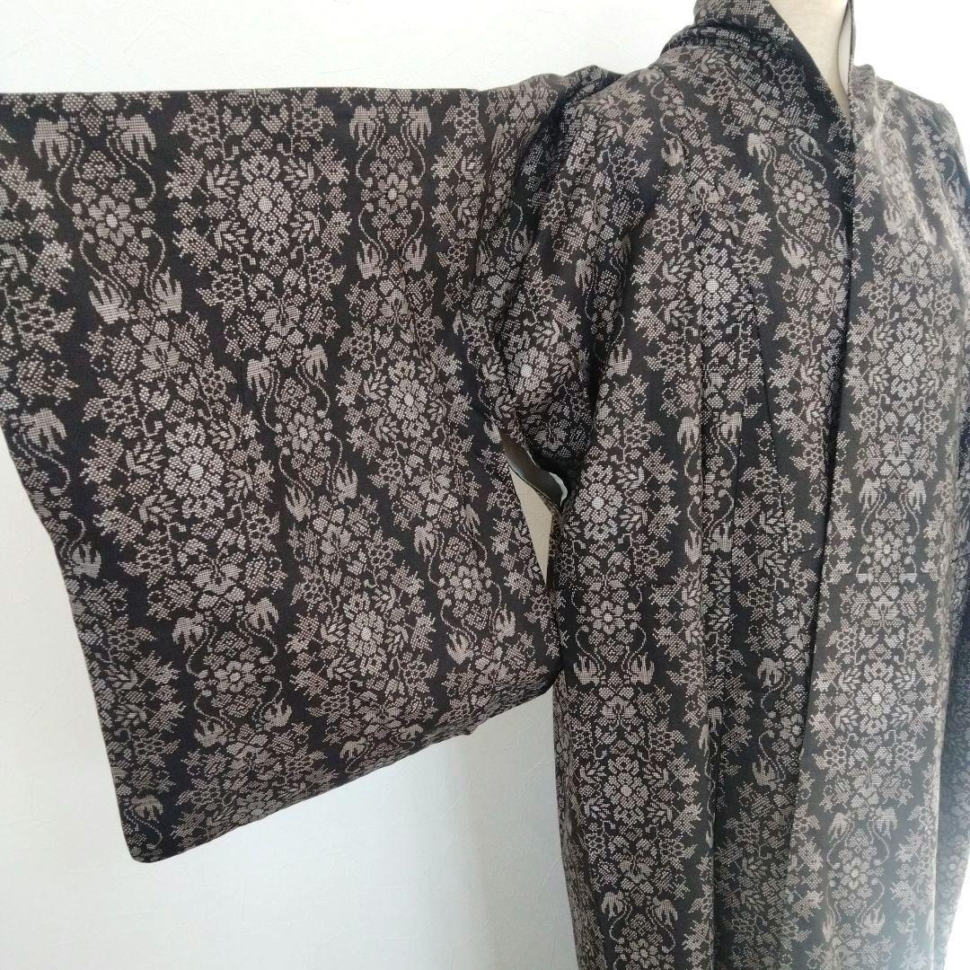 大島紬　美品　松坂屋　泥大島