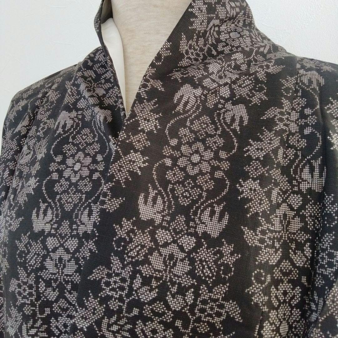 大島紬　美品　松坂屋　泥大島