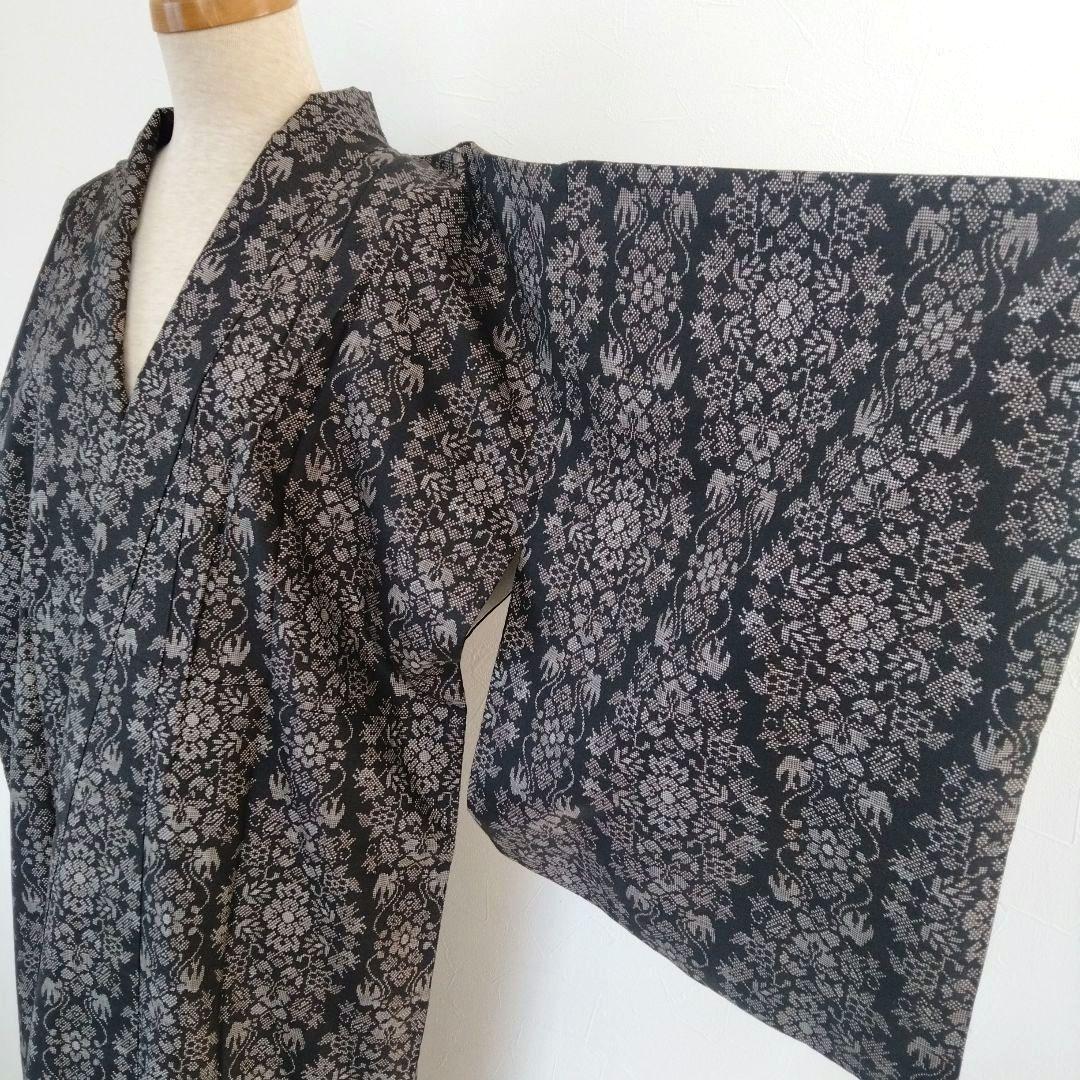 大島紬　美品　松坂屋　泥大島