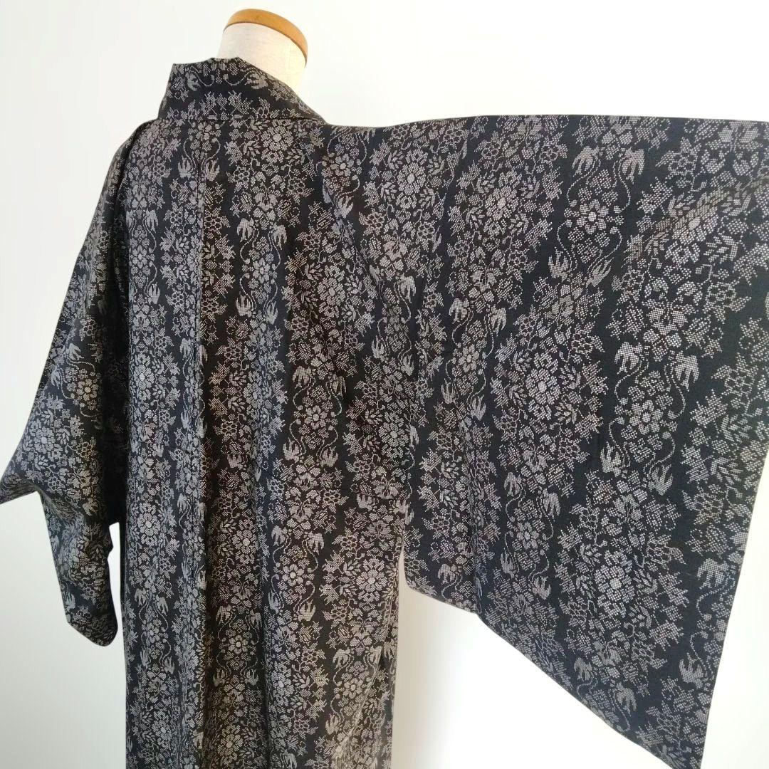 大島紬　美品　松坂屋　泥大島