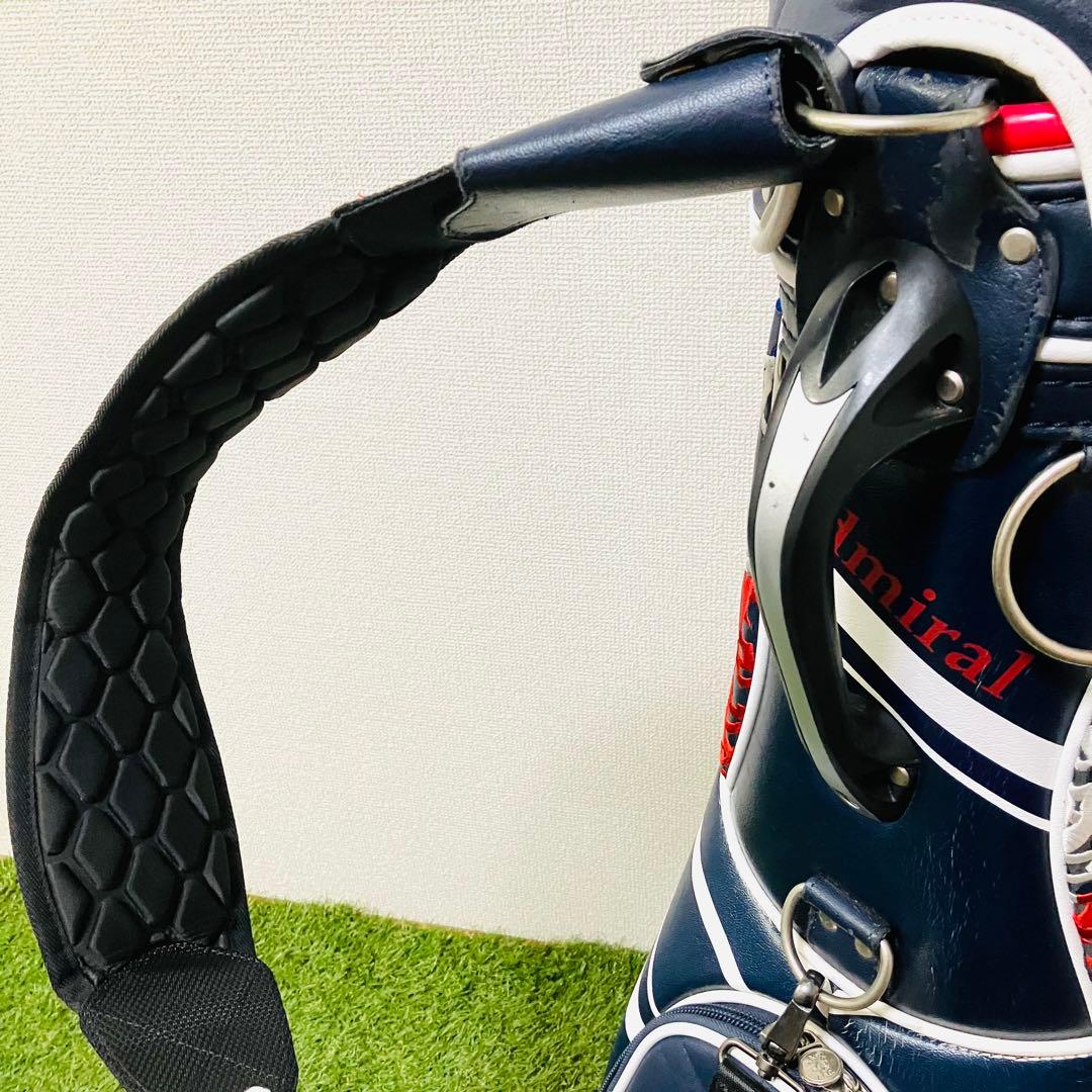 アドミラル キャディバッグ ユニオンジャック 風デザイン カート式 メンズ 国旗