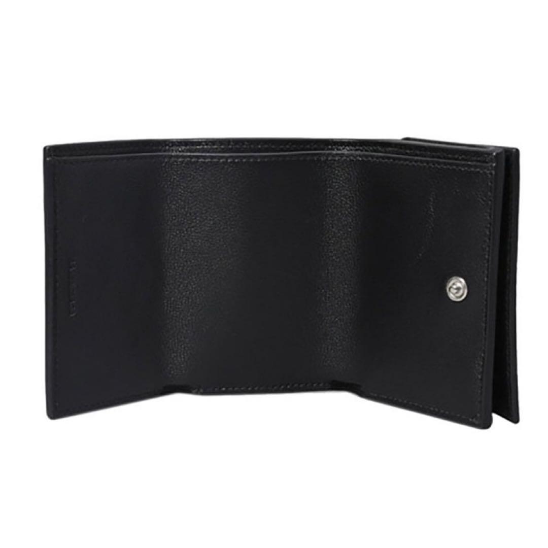 フ様 BALENCIAGA ブラック 三つ折り財布