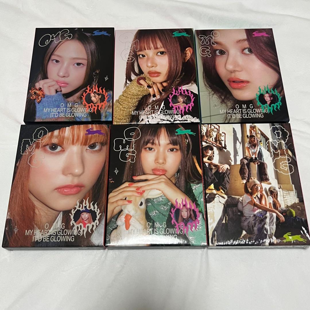 new jeans CD weverse global 特典付き セット売り