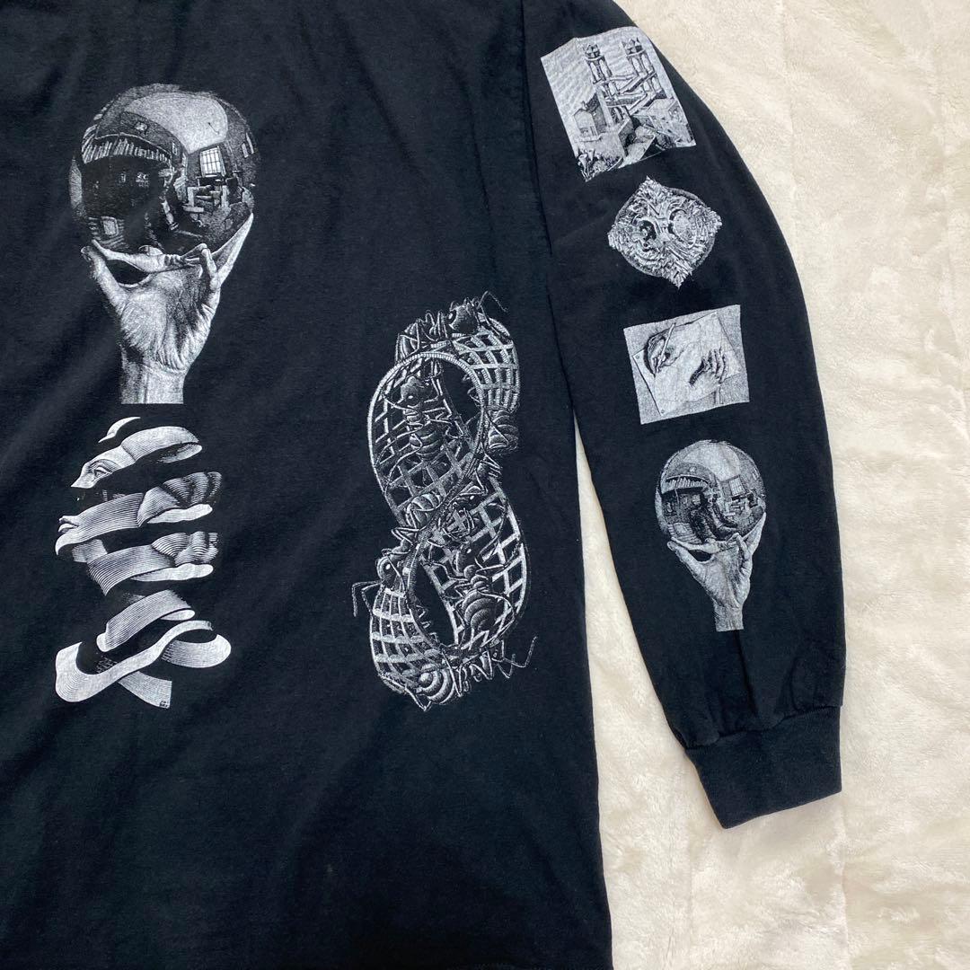 k*G様 入手困難　ESCHER エッシャー　Tシャツ　長袖　ロンT　アートT