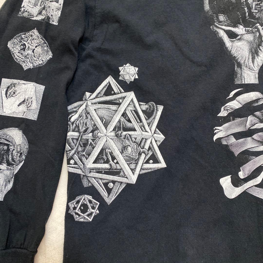 k*G様 入手困難　ESCHER エッシャー　Tシャツ　長袖　ロンT　アートT