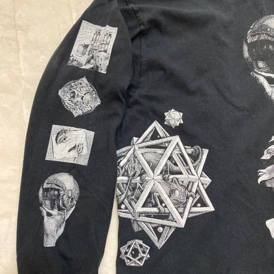 k*G様 入手困難　ESCHER エッシャー　Tシャツ　長袖　ロンT　アートT