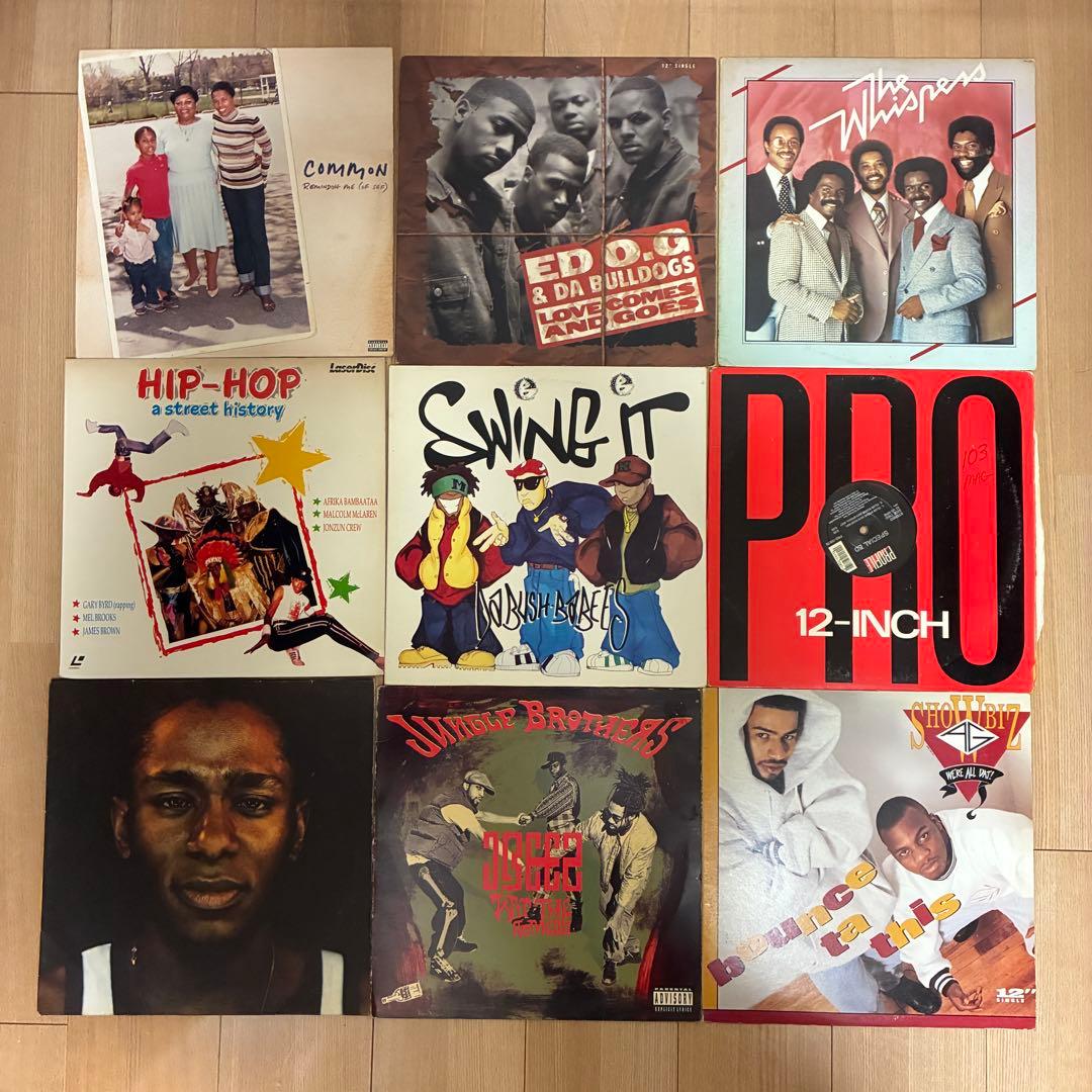ヒップホップ レコード 72枚セット　おまけ付き