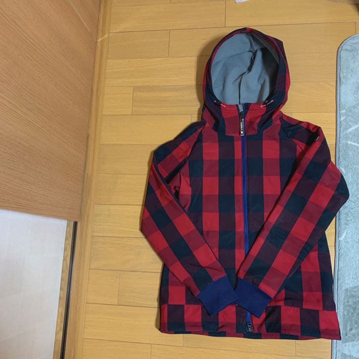 美品★SISTA.J★スノボウェア★ベスト★セット★チェック★ネイビー★Sサイズ