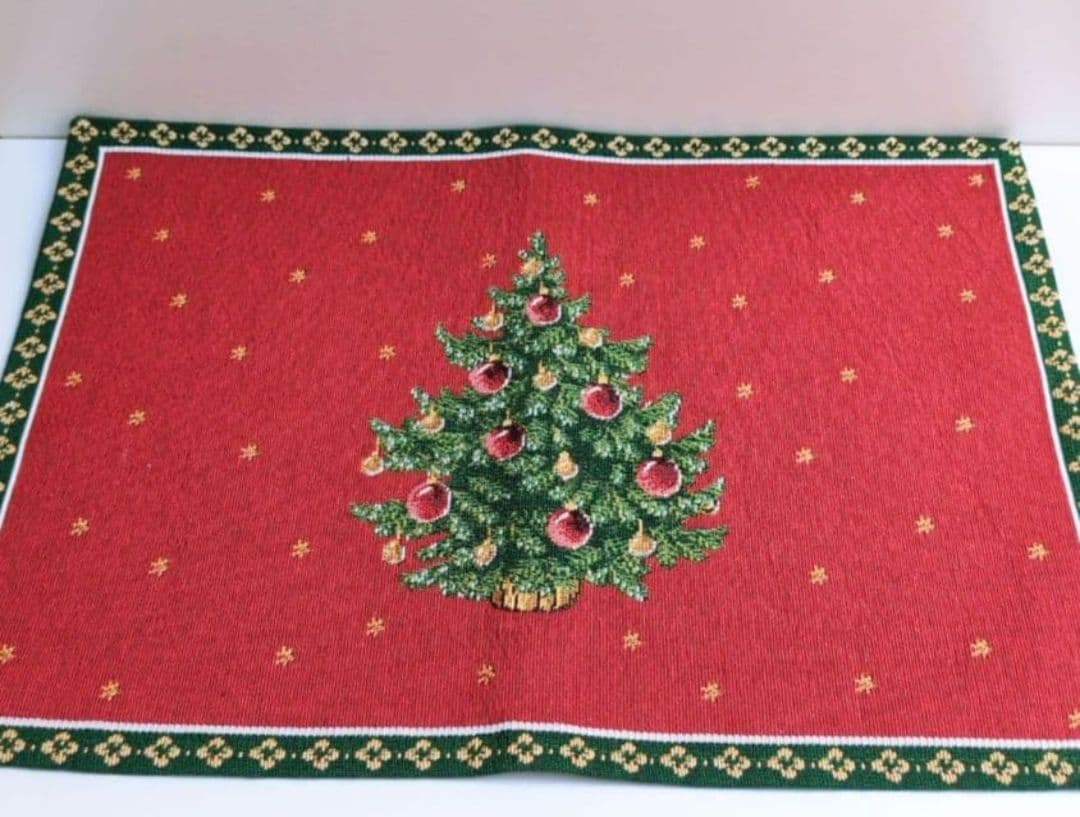 ビレロイ&ボッホ　ランチョンマット　クリスマスツリー　５枚
