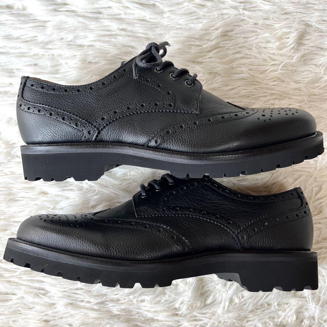 【新品未使用】ナードマインド　クアトロ　ウイングチップ　レザーシューズ　岩田剛典