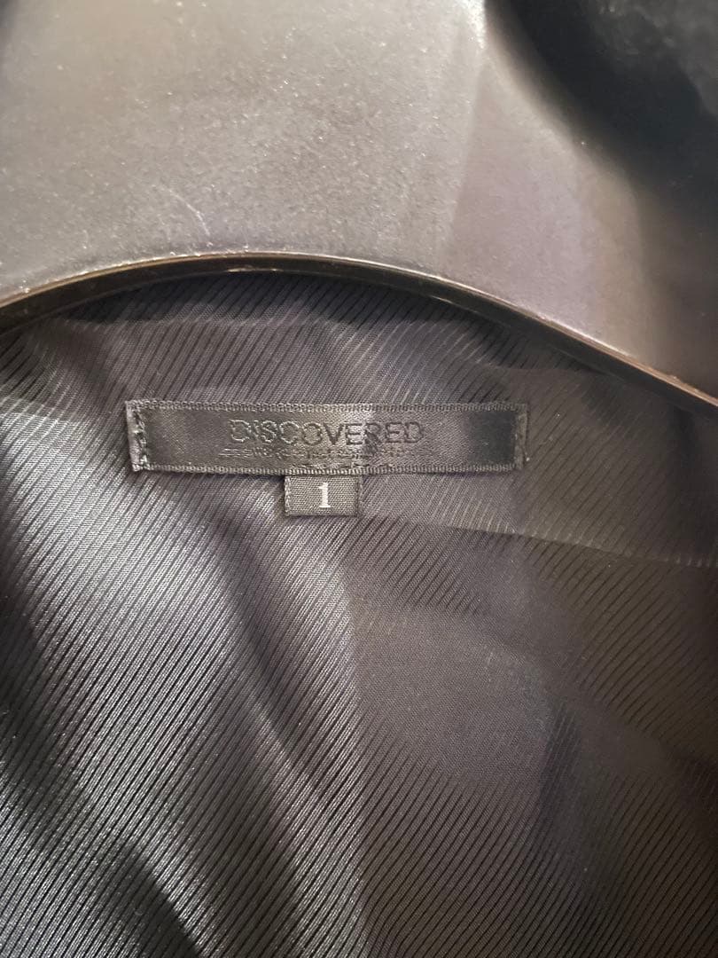 DISCOVERED　ウールジャケット Ｓ　ブラック