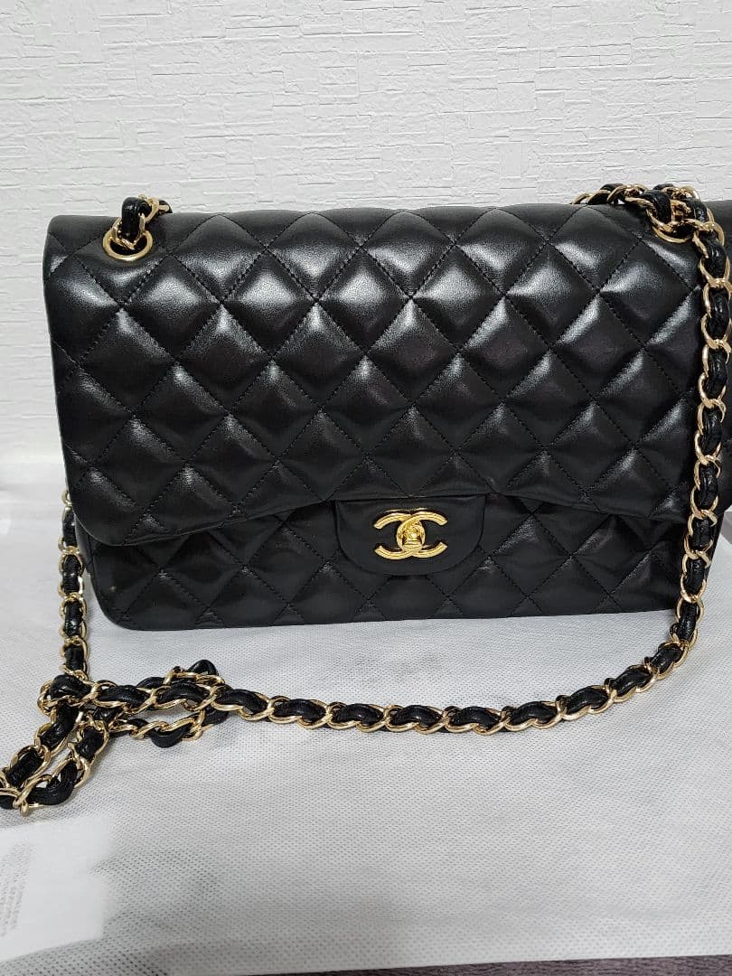 ボンジュール(^^)　美品　CHANELマトラッセ　チェーンショルダー30