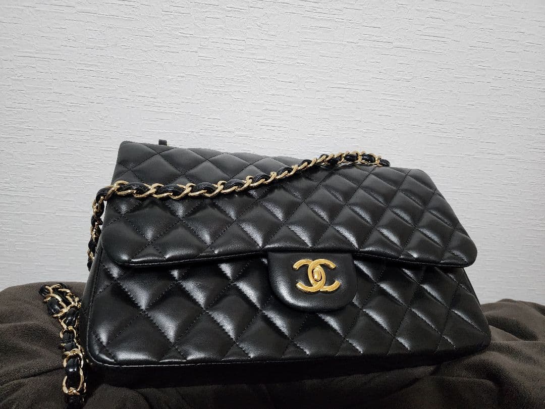 ボンジュール(^^)　美品　CHANELマトラッセ　チェーンショルダー30