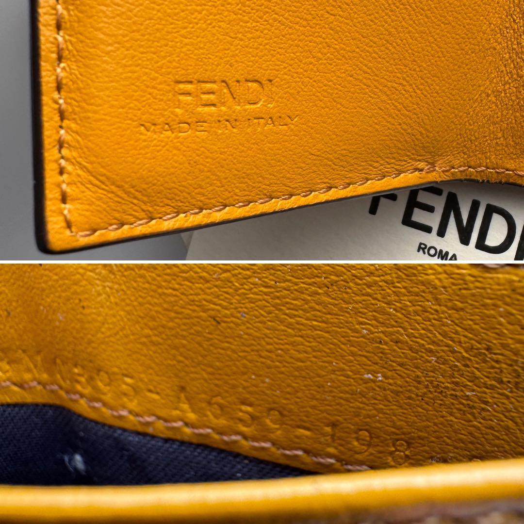 【美品】 131 FENDI フェンディ 3つ折り財布