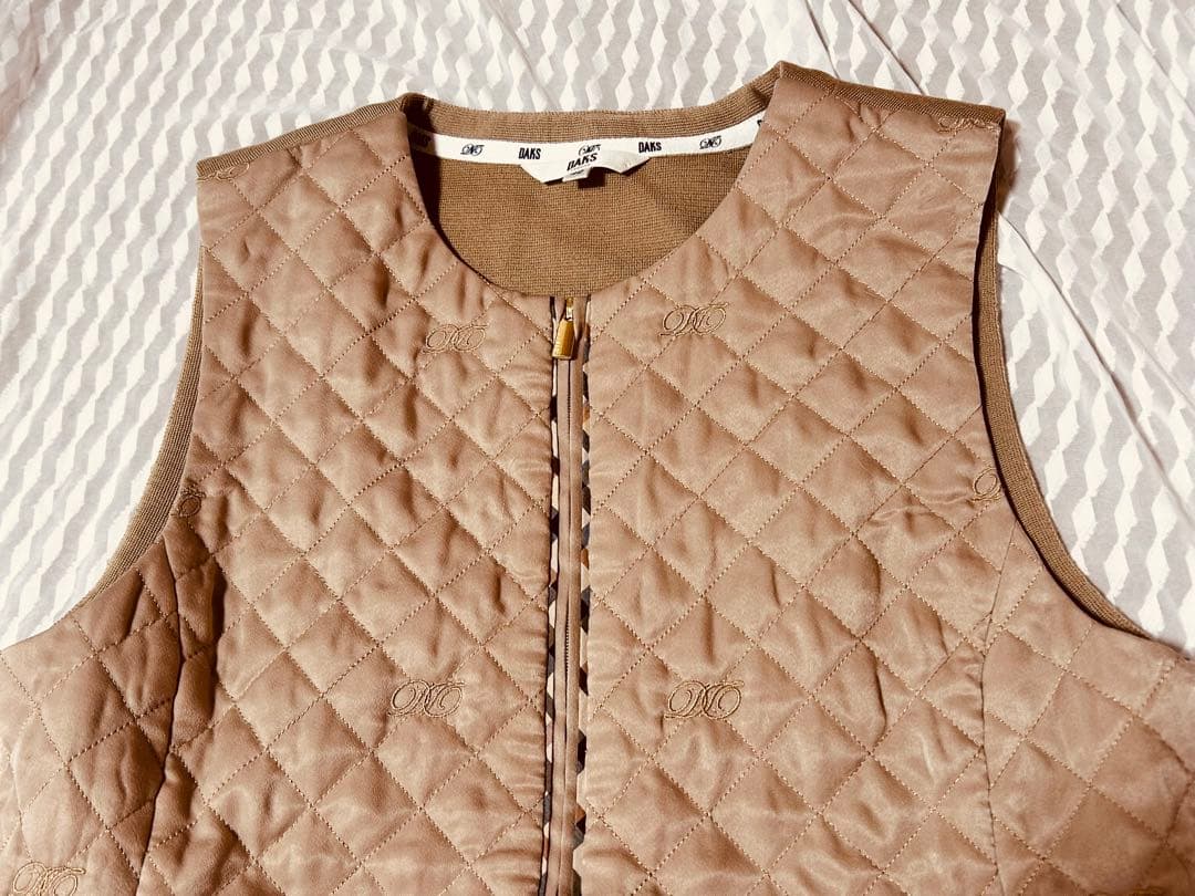 DAKS　ダックス　ベスト　キルティング