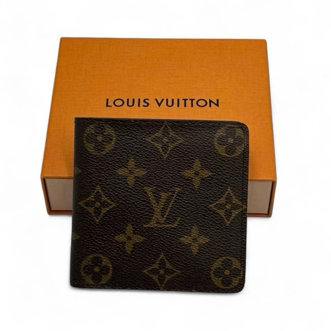【美品】ルイヴィトン ポルトフォイユ マルコ 財布 モノグラム CA0974