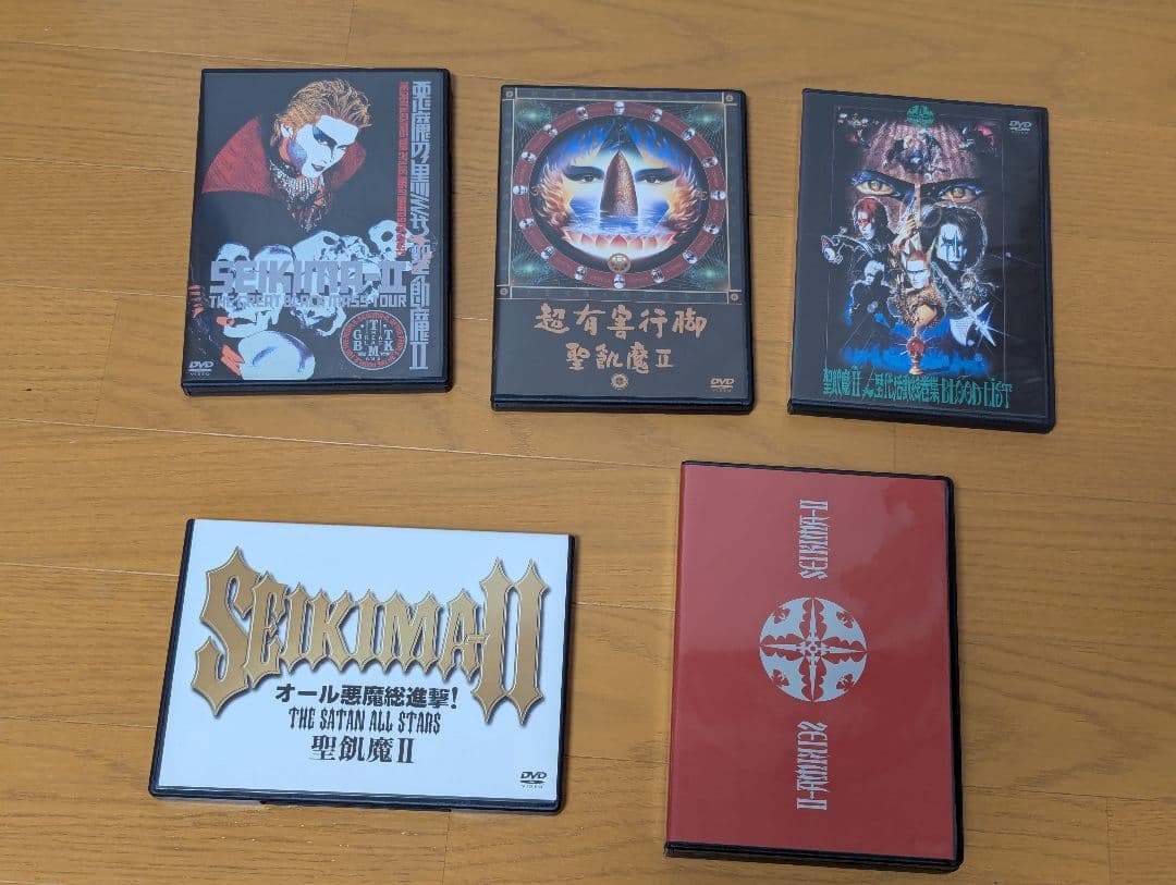 聖飢魔IIDVD 5点セット