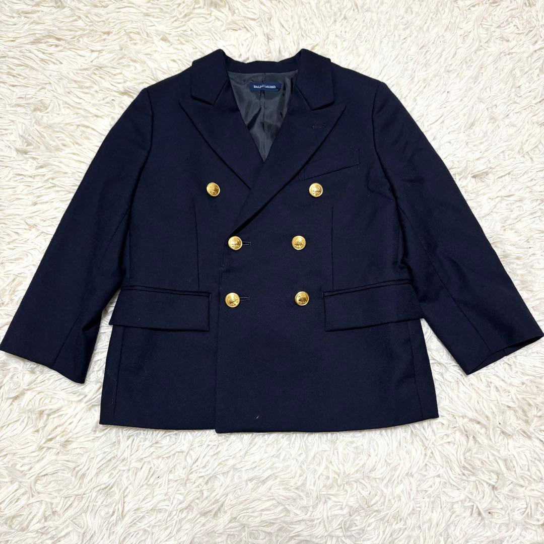 ✨美品✨ RALPH LAUREN 4点セット　フォーマルスーツ 115　紺ブレ