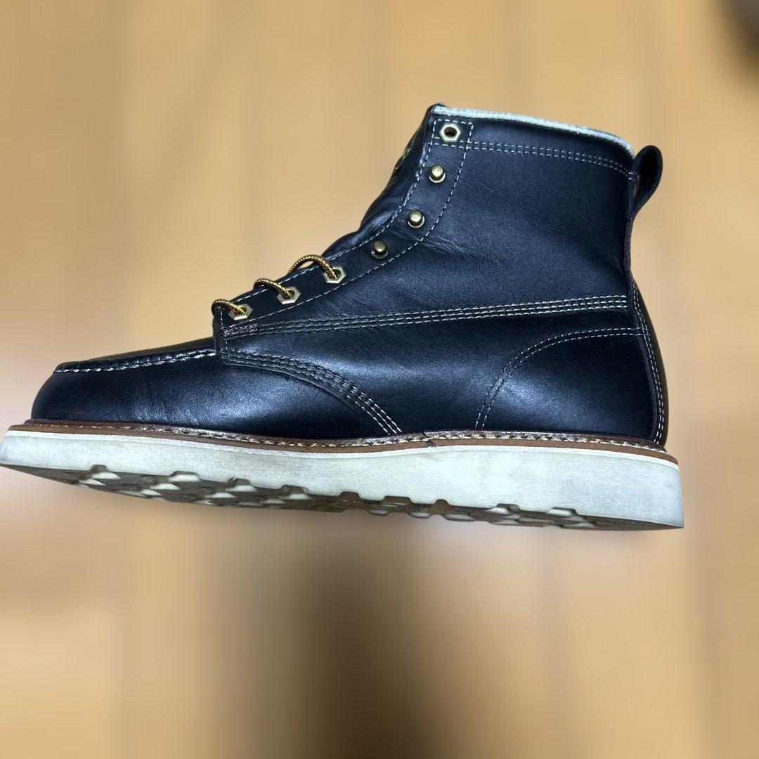 Thorogood 黒 ワークブーツ