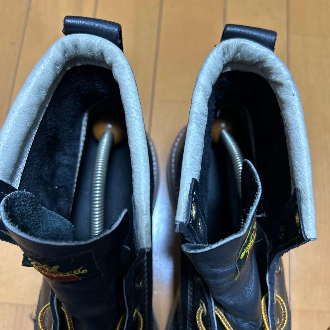 Thorogood 黒 ワークブーツ