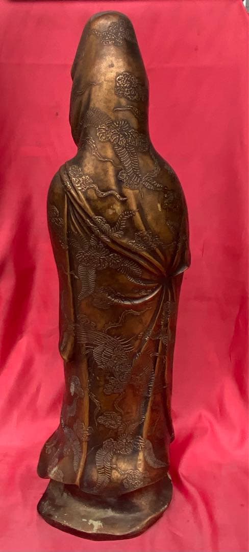 仏像 古美術 骨董 銅製観音菩薩 観世音菩薩 観自在菩薩 救世菩薩 コレオーク品