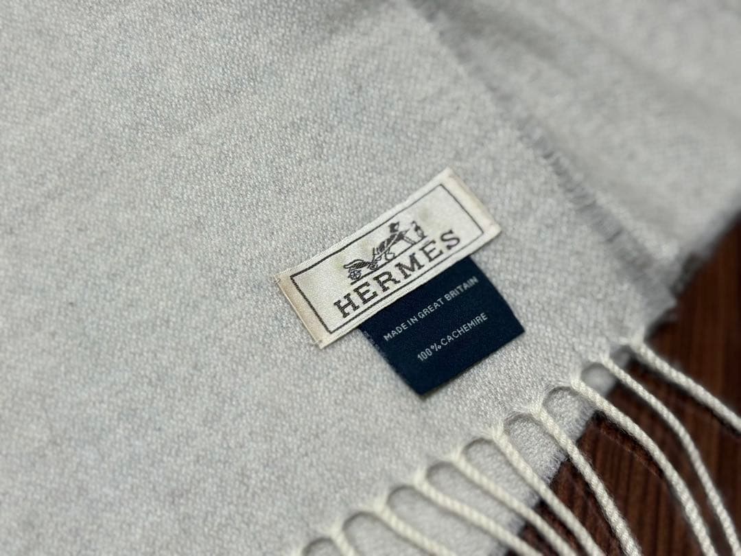 Hermès 馬のデザイン マフラー