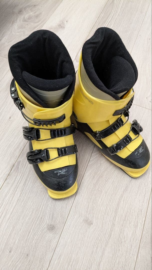 ミッキー スキー板 110cm ブーツ 21.5cm セット