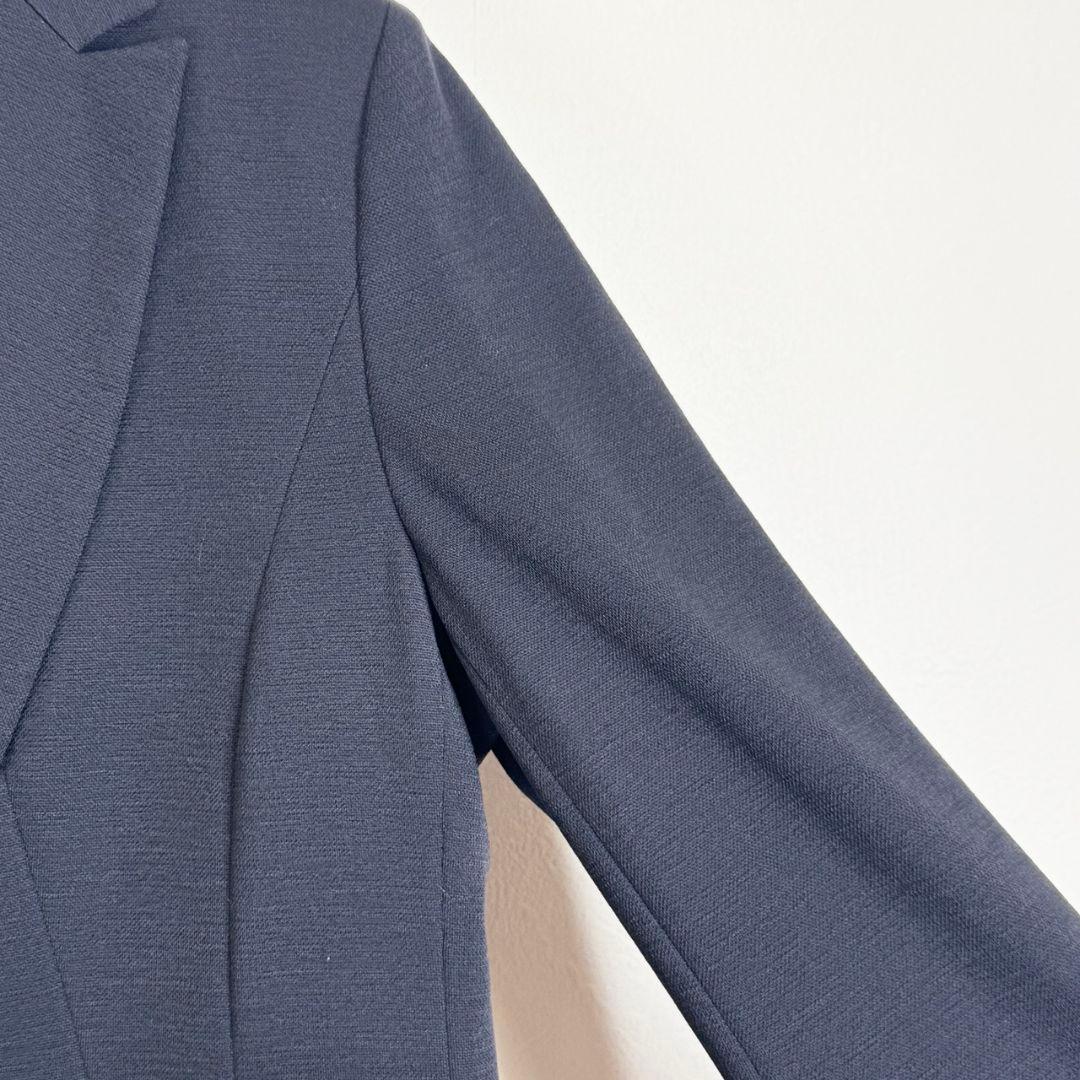 Reflect大きいサイズ ウール混生地 匠ジャケット 黒