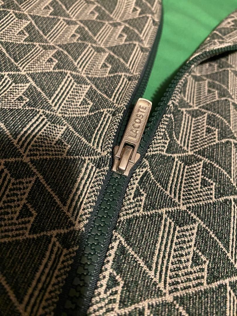 【状態良好】LACOSTE ジップアップジャージ US L