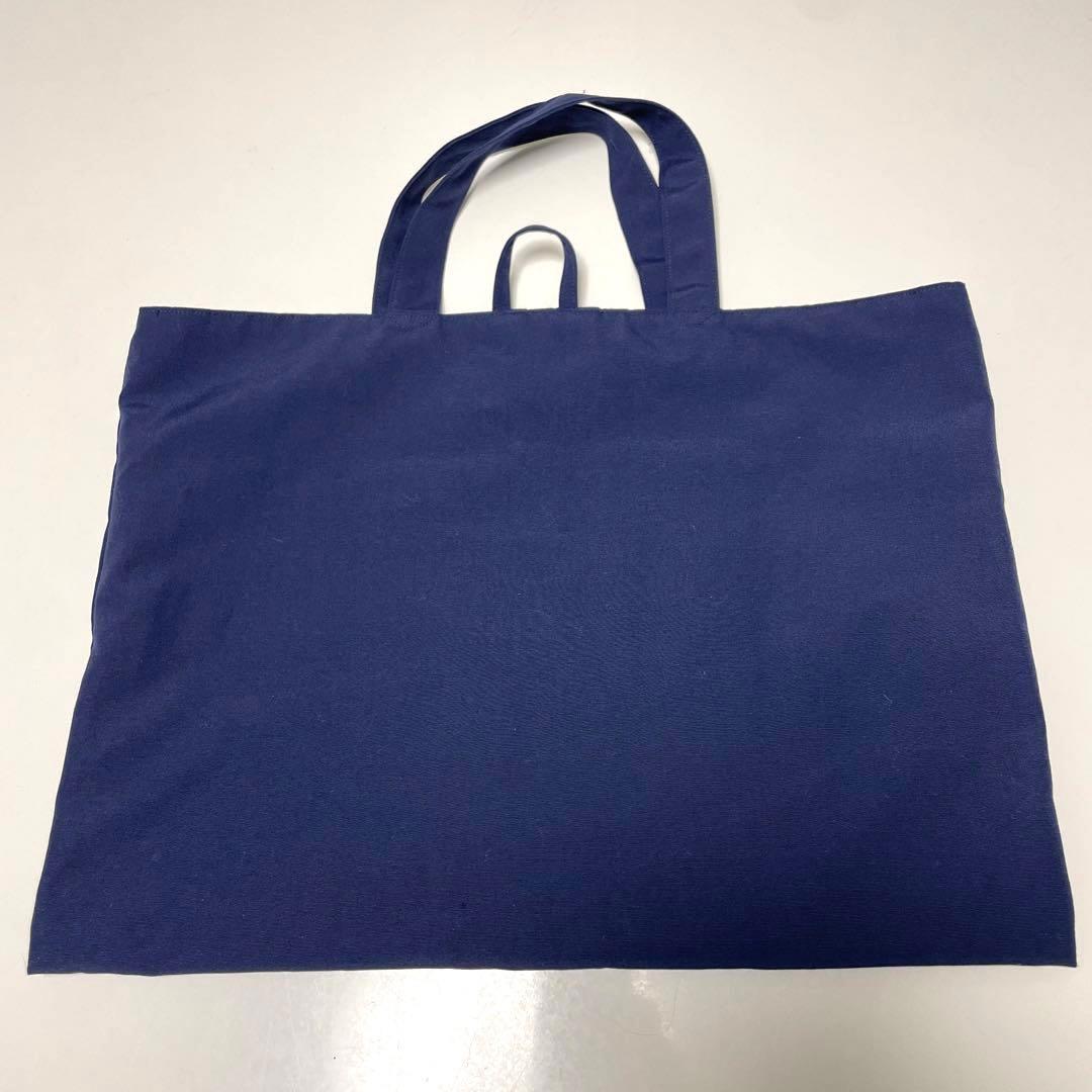 【美品、レア商品】♡familiar ファミリア　トートバッグ　ネイビー♡
