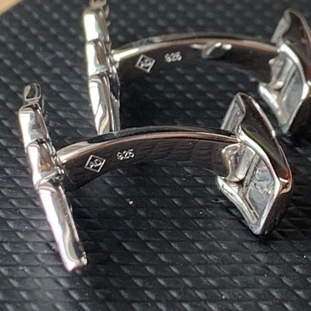 【極美品】dunhill ダンヒル モータリスト シルバー925 カフス 希少