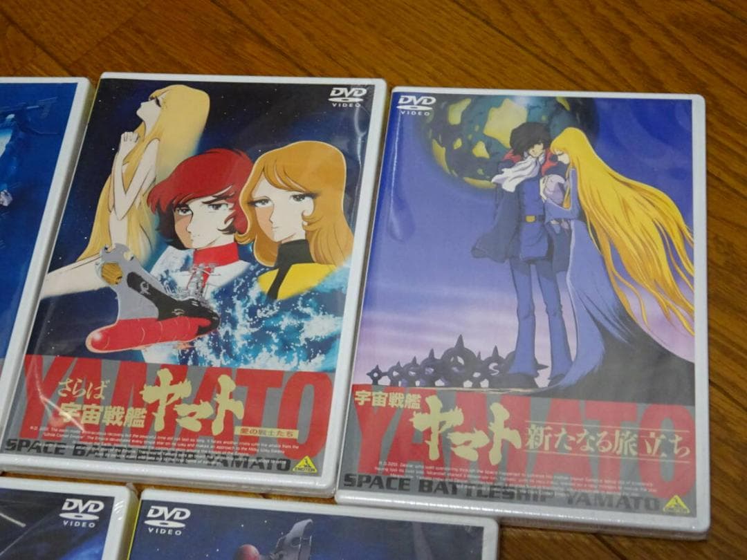 ＜新品未使用正規品＞劇場版宇宙戦艦ヤマト/さらば/新たなる／永久に完結編５SET