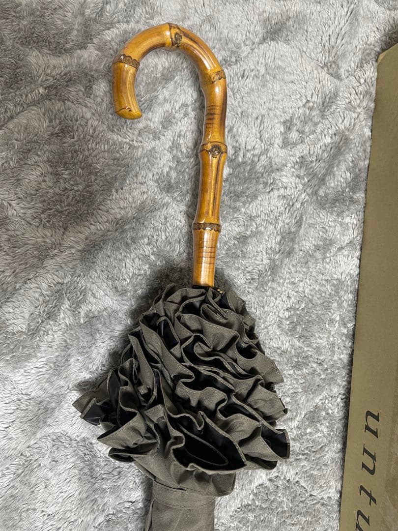 untule ラージサイズ　(60cm)フリル　ダークグレー