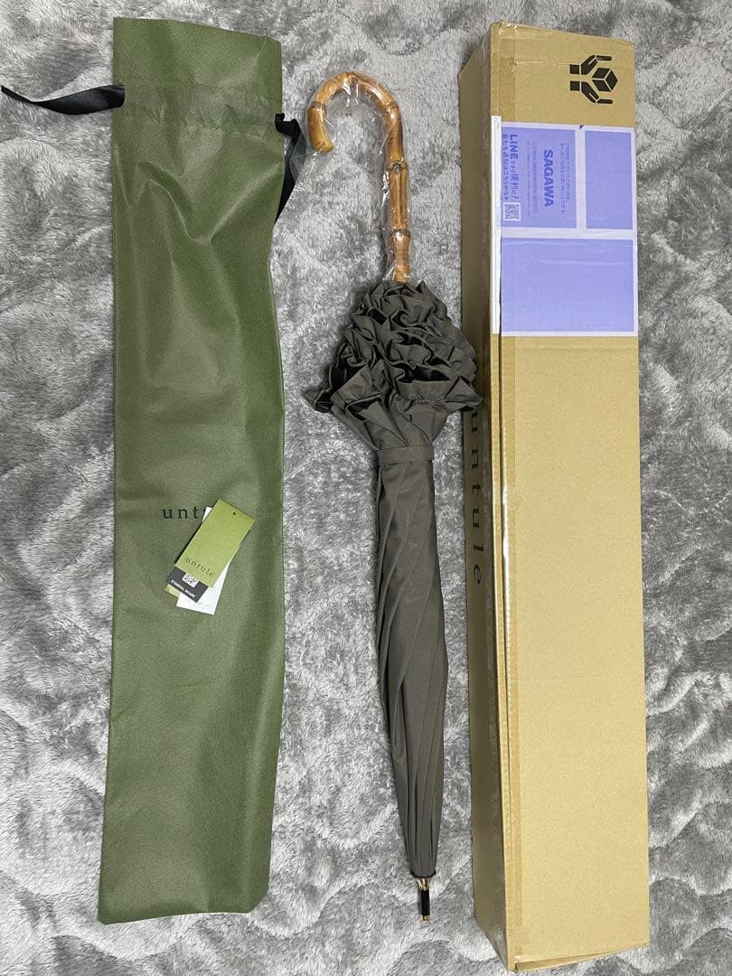 untule ラージサイズ　(60cm)フリル　ダークグレー